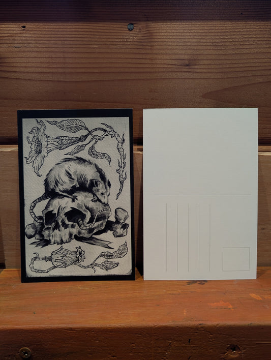 October Postcard Print
