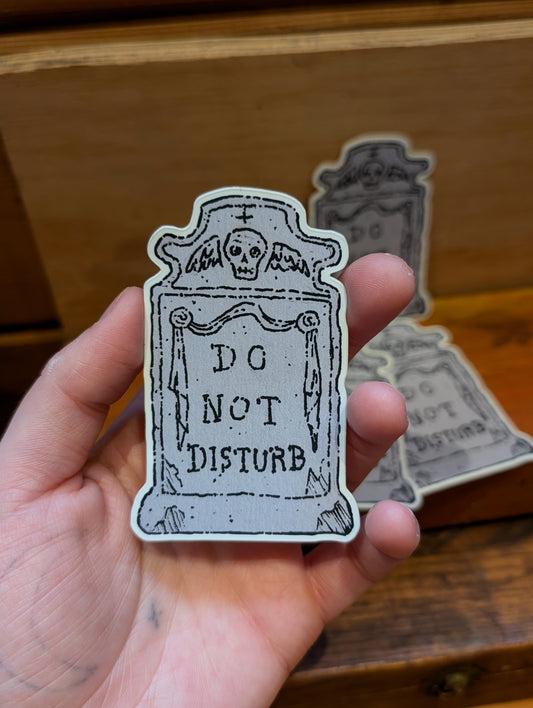 Tombstone Sticker